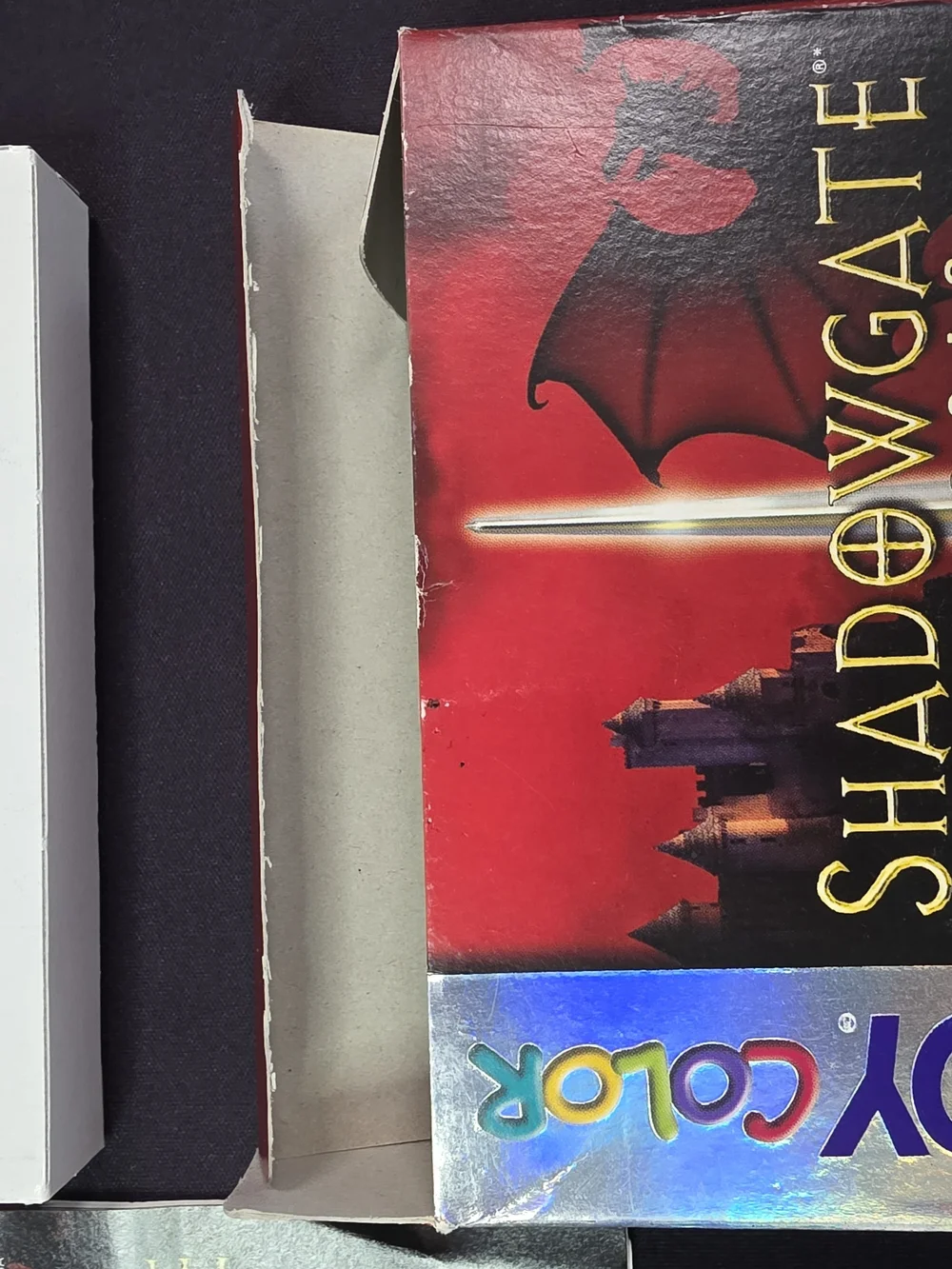 Nintendo Shadowgate Classic - Red & Black Boxed Gameboy Color